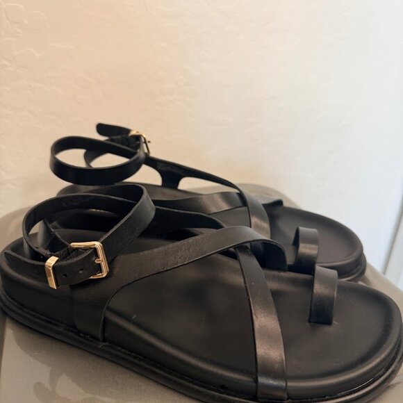 Mira Ankle Strap Platform Sandal Steve Madden - Picture 2 of 5